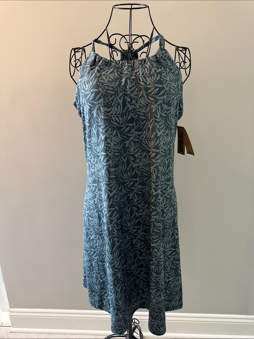 EDDIE BAUER Women's urban Chic Botanic Breeze Dress, XL, NWTs